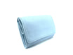 Nuovo portatabacco Floppy piccolo in pelle dollaro azzurro Fiordaliso