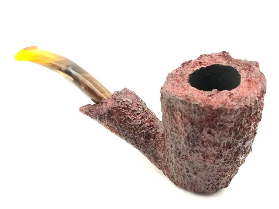 PIPA FLOPPY ROCK ON THE SEA RUSTICATA SPIGOT HAND MADE IN ITALY BY PAOLO CROCI