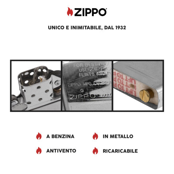 Accendino Zippo 218Zl con Logo