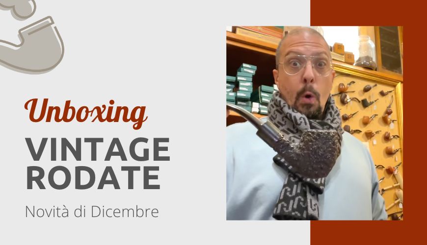 Uboxing pipe vintage anni '60 - '70 - '80