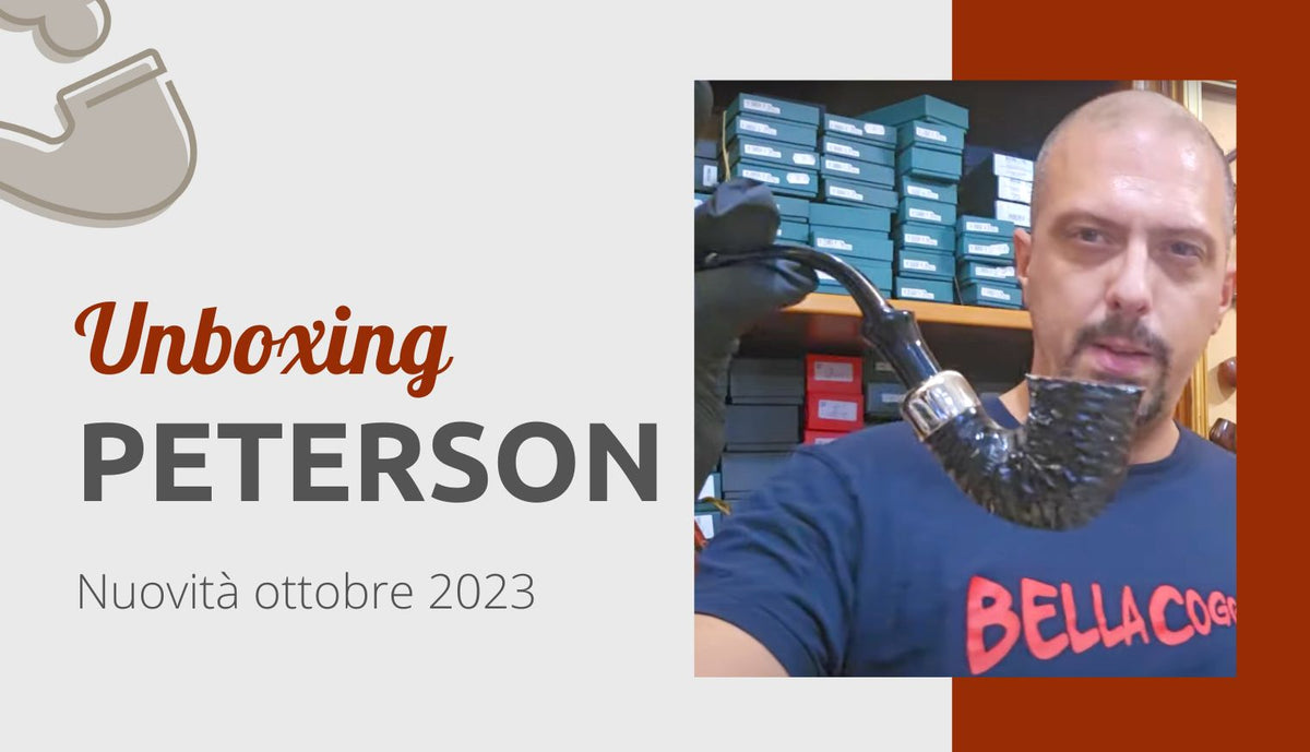 Unboxing pipe Peterson ottobre 2023 - Pipe da paura!