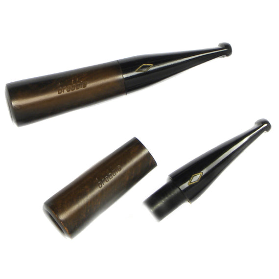 BOCCHINO BREBBIA IN RADICA SCURA PER TOSCANO 9mm