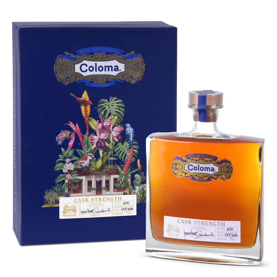 Rum Coloma cask strength vintage 2010