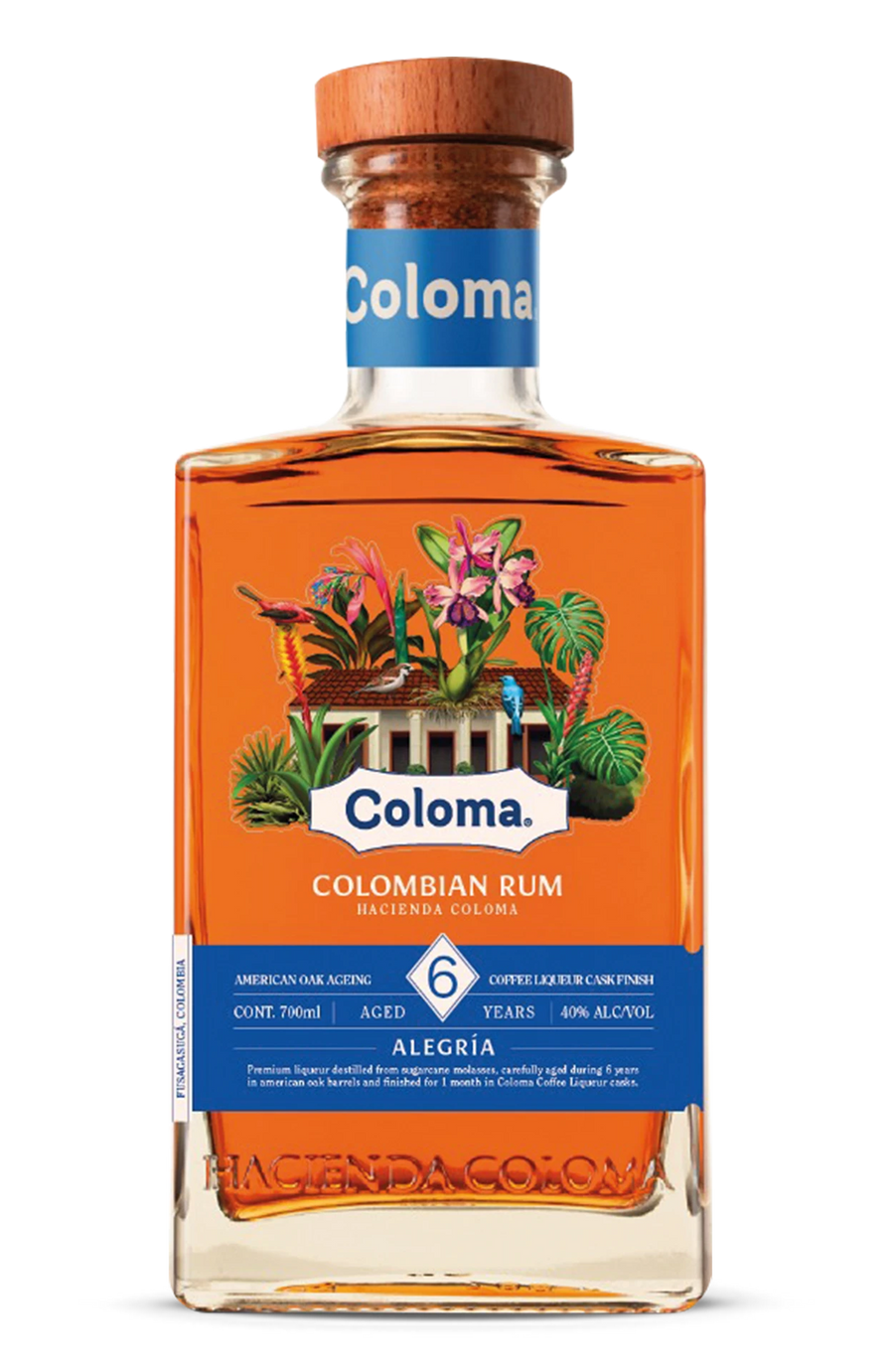 Rum Coloma 6 anni
