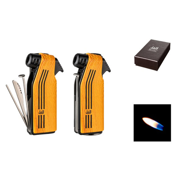 Accendino Winjet per pipa con accessori Piezo Elettrico Laterale 45°