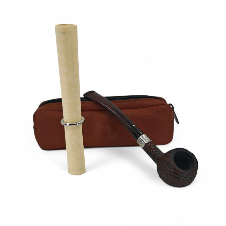 Alfred Dunhill The White Spot Zodiac Pipe 2020 'Year of the Rat' - Cumberland 3407 Gruppo 3 - Pipe 163 of 219
