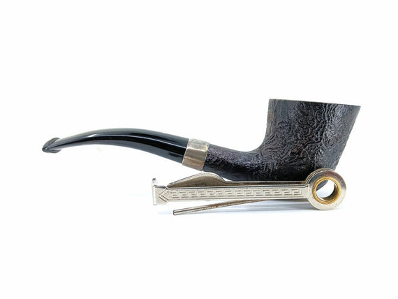 Alfred Dunhill The White Spot Zodiac Pipe 2025 'Year of the Snake' - Shell Briar 4135 Horn in Gruppo 4 - Pipe 321 of 529