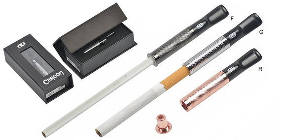 Bocchino Chacom Twin per sigarette normali con adattatore per slim