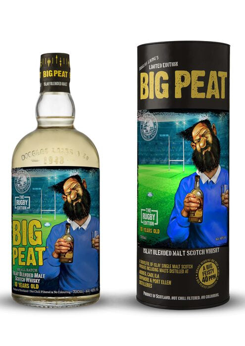 WHISKY BIG PEAT 10 anni "THE RUGBY EDITION"