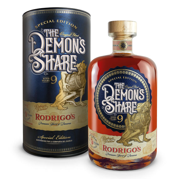 Rum The Demon's Share 9 Years - Rodrigo's Reserve Special Edition 70cl
