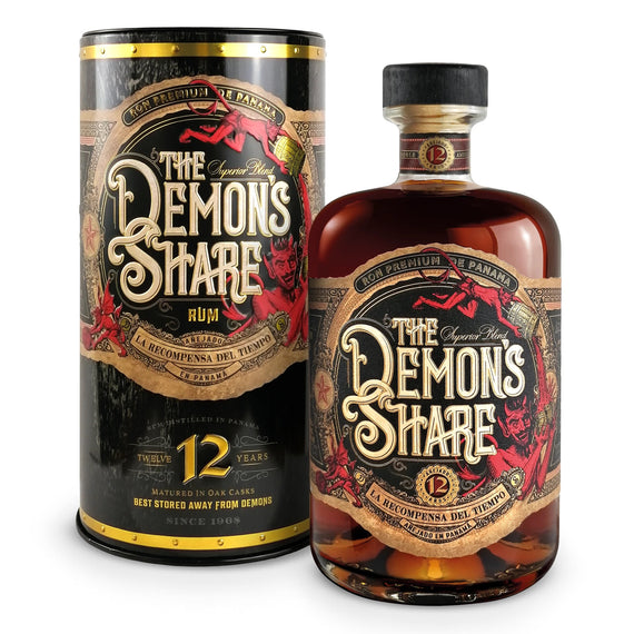 Rum The Demon's Share 12 Years - La Recompensa del Tiempo 70cl