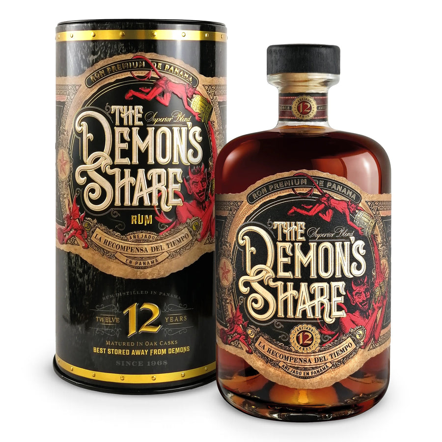 Rum The Demon's Share 12 Years - La Recompensa del Tiempo 70cl