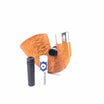 Brebbia Pipe Calabash First 1997 Rocciata Chiara 9mm or Smooth Rim Adapter