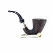 Brebbia Pipe Calabash First 1997 Rocciata Scura 9mm or adapter