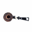Brebbia Pipe Calabash First 1997 Rocciata Scura 9mm or adapter