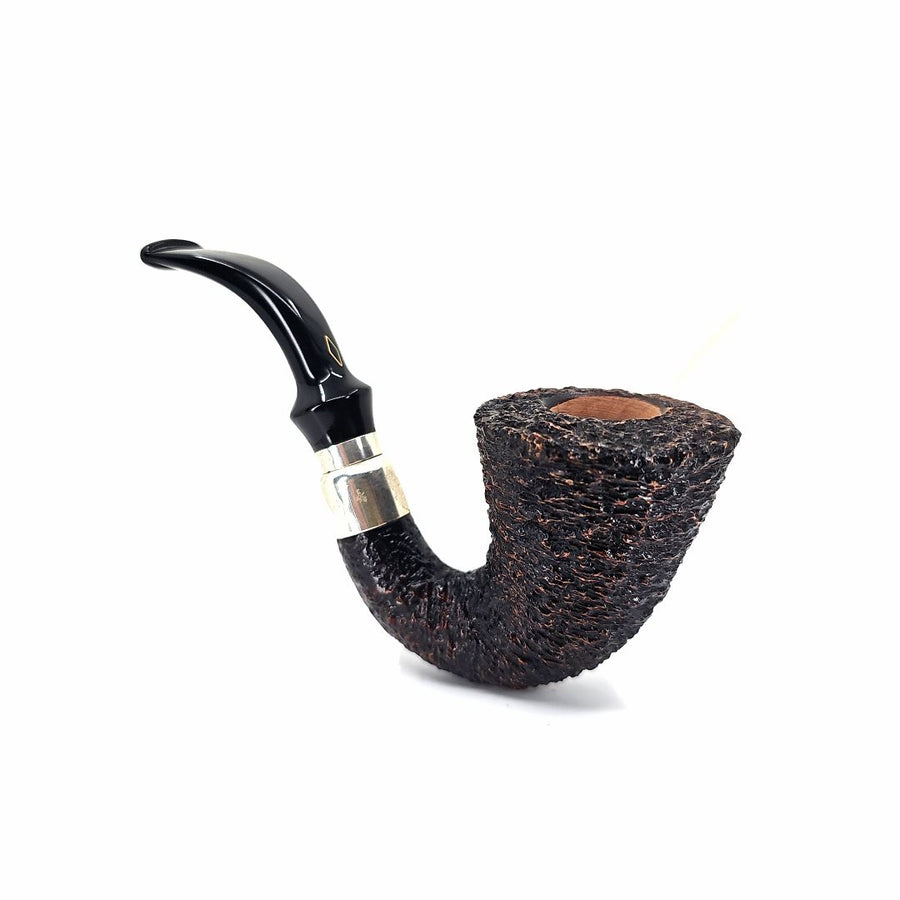 Brebbia Pipe Calabash First 1997 Rocciata Scura 9mm or adapter