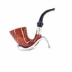 Brebbia Pipe Calabash First 1997 Selected liscia 9mm o adattatore