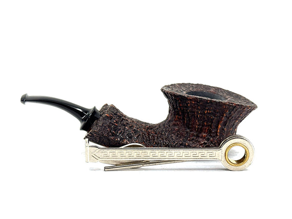 Floppy Pipe The Chubby Dublin Sandblasted World Hand Made in Italy Danish Explosion