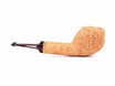 G. Penzo Pipe Natural sandblasted Acorn Briar Boxwood ring cumberland stem