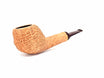 G. Penzo Pipe Natural sandblasted Acorn Briar Boxwood ring cumberland stem