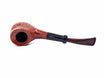 G. Penzo Pipe Smooth flamed Drop Briar Buffalo horn inlay cumberland stem