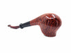 G. Penzo Pipe Smooth flamed Drop Briar Buffalo horn inlay cumberland stem