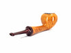 G. Penzo Pipe Smooth flamed Fig Briar cumberland stem