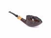 G. Penzo Pipe Smooth flamed Free Form Briar Boxwood inlay vulcanite stem