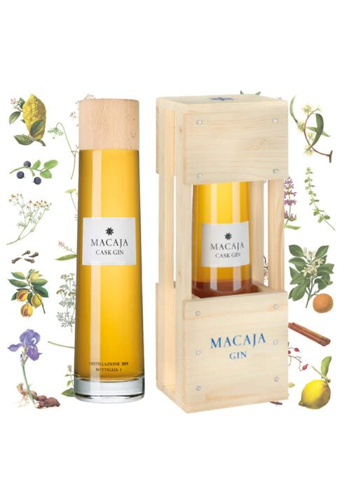 Gin Macaja Cask conf. di legno