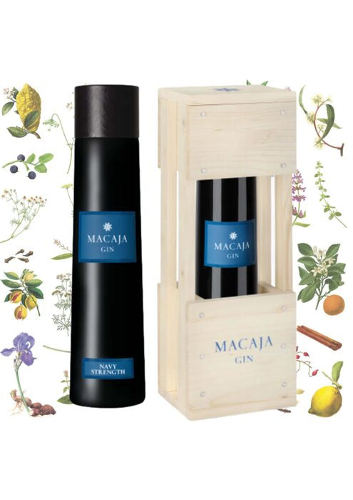 Gin Macaja Navy Strength conf. di legno