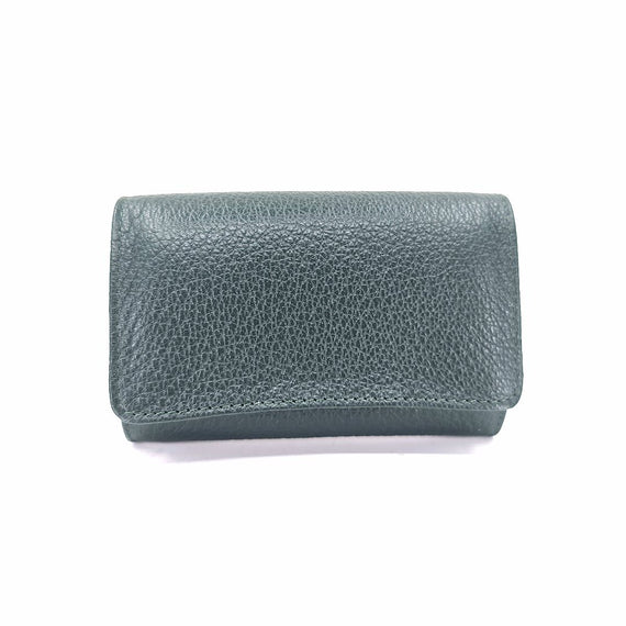 Nuovo Portatabacco Piccolo Floppy in pelle Made in Italy 100%