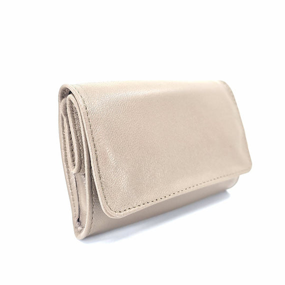 Nuovo Portatabacco Piccolo Floppy in pelle Made in Italy 100%