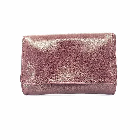 Nuovo Portatabacco Piccolo Floppy in pelle ingrassata Cuoio