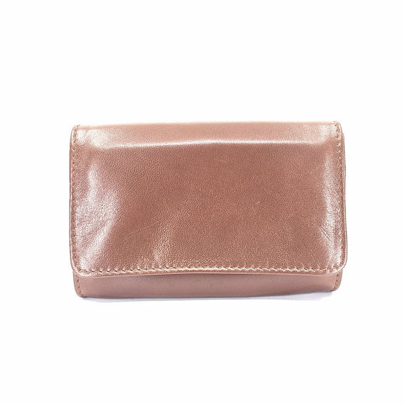 Nuovo Portatabacco Piccolo Floppy in pelle ingrassata Marrone