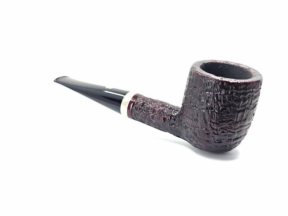 PIPA IL CEPPO BILLIARD SABBIATA CON GHIERA IN ARGENTO GR. 1