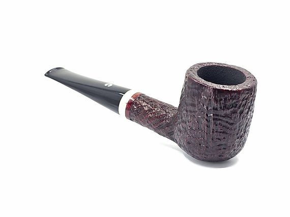 PIPA IL CEPPO BILLIARD SABBIATA CON GHIERA IN ARGENTO GR. 1