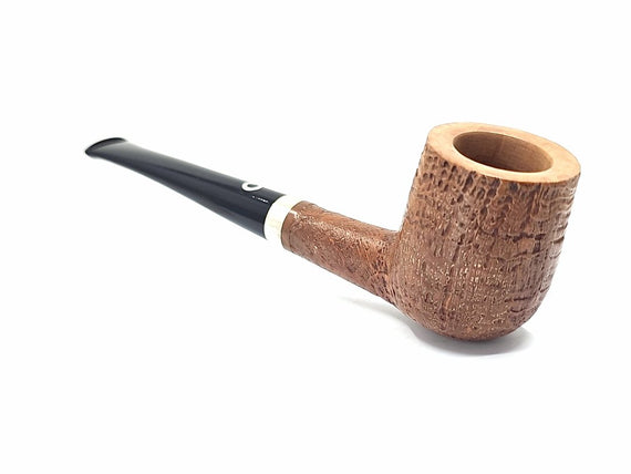 PIPA IL CEPPO BILLIARD SABBIATA NATURALE CON GHIERA IN ARGENTO GR. 1