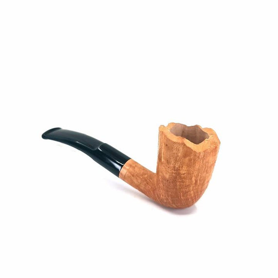 PIPA PARONELLI PIPE IN RADICA CHURCHWARDEN SABBIATA Doppio Bocchino