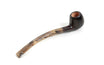 PIPE SAVINELLI GINGER'S FAVORITE RUSTICATED BROWN 626 APPLE CHURCHWARDEN