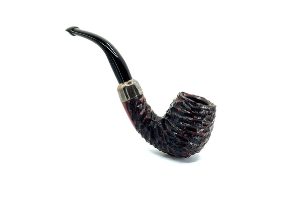 Peterson's of Dublin Pipe of the Year 2023 Bent Egg Rusticata P-Lip