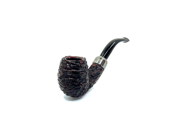 Peterson's of Dublin Pipe of the Year 2023 Bent Egg Rusticata P-Lip