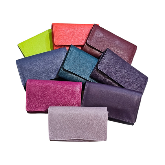 Nuovo portatabacco Floppy piccolo in pelle dollaro