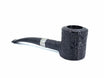 Pipa Alfred Dunhill Shell Briar Gr 4 Poker Quaint Silver Engine Turned Surface Band 10 mm