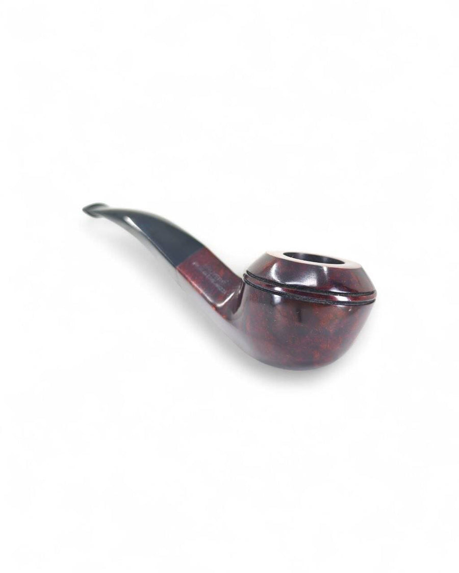 Pipa Alfred Dunhill "The White Spot" Bruyere - Shape 4108F (Bent Rhodesian) Filtro 9 mm - Made in England 25