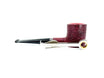 Alfred Dunhill the white spot pipe BUBYBARK 4122 POKER RED SAND