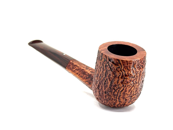 Pipe Alfred Dunhill the white spot County 4103 Sandblasted
