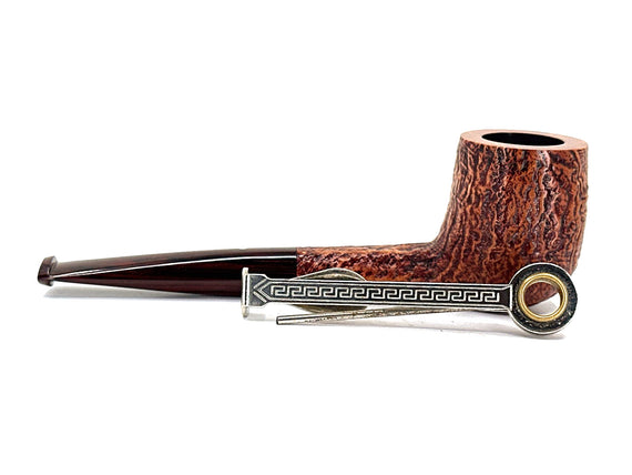Pipe Alfred Dunhill the white spot County 4103 Sandblasted