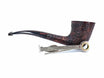 Alfred Dunhill the white spot Cumberland 4135 Horn Sandblasted pipe