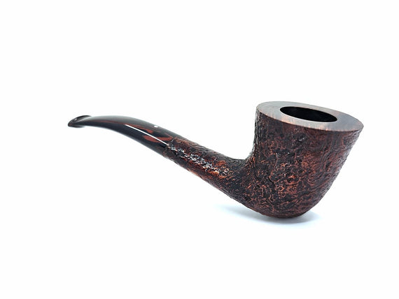 Pipa Alfred Dunhill the white spot Cumberland 4135 Horn Sabbiata