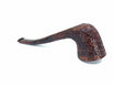 Alfred Dunhill the white spot Cumberland 4135 Horn Sandblasted pipe